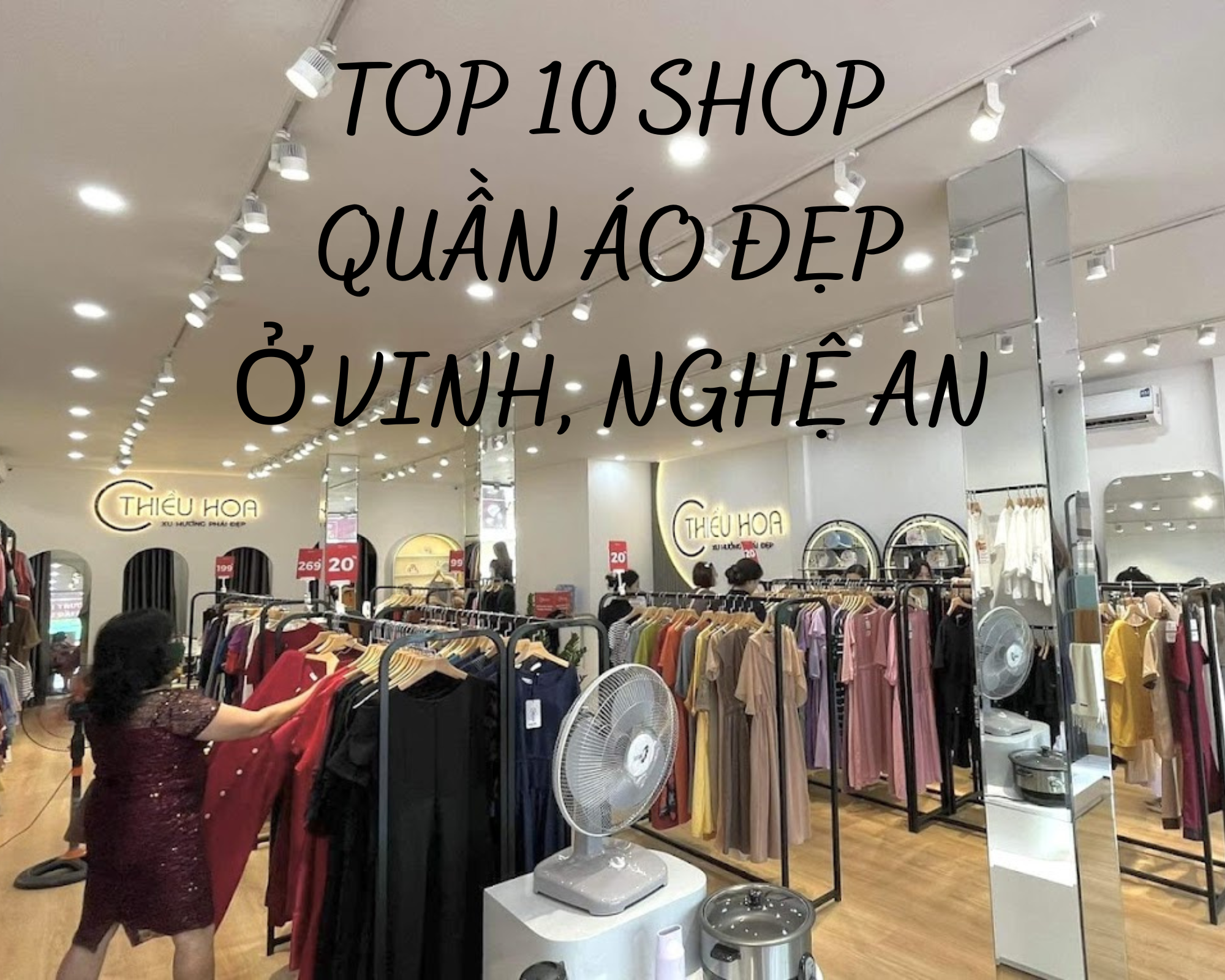 TOP 10 shop quần áo nữ đẹp ở Vinh Nghệ An nhất định bạn phải ghé qua
