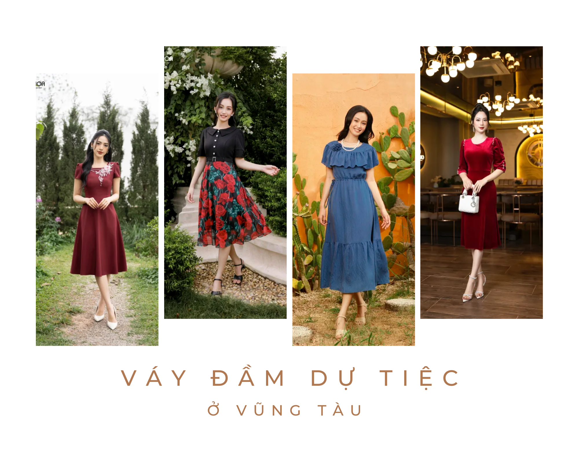 Top 9 shop bán váy đầm dự tiệc đẹp ở Vũng Tàu HOT nhất