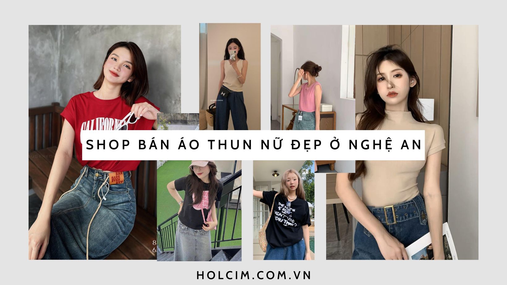Top 8 shop bán áo thun nữ đẹp nhất ở Nghệ An