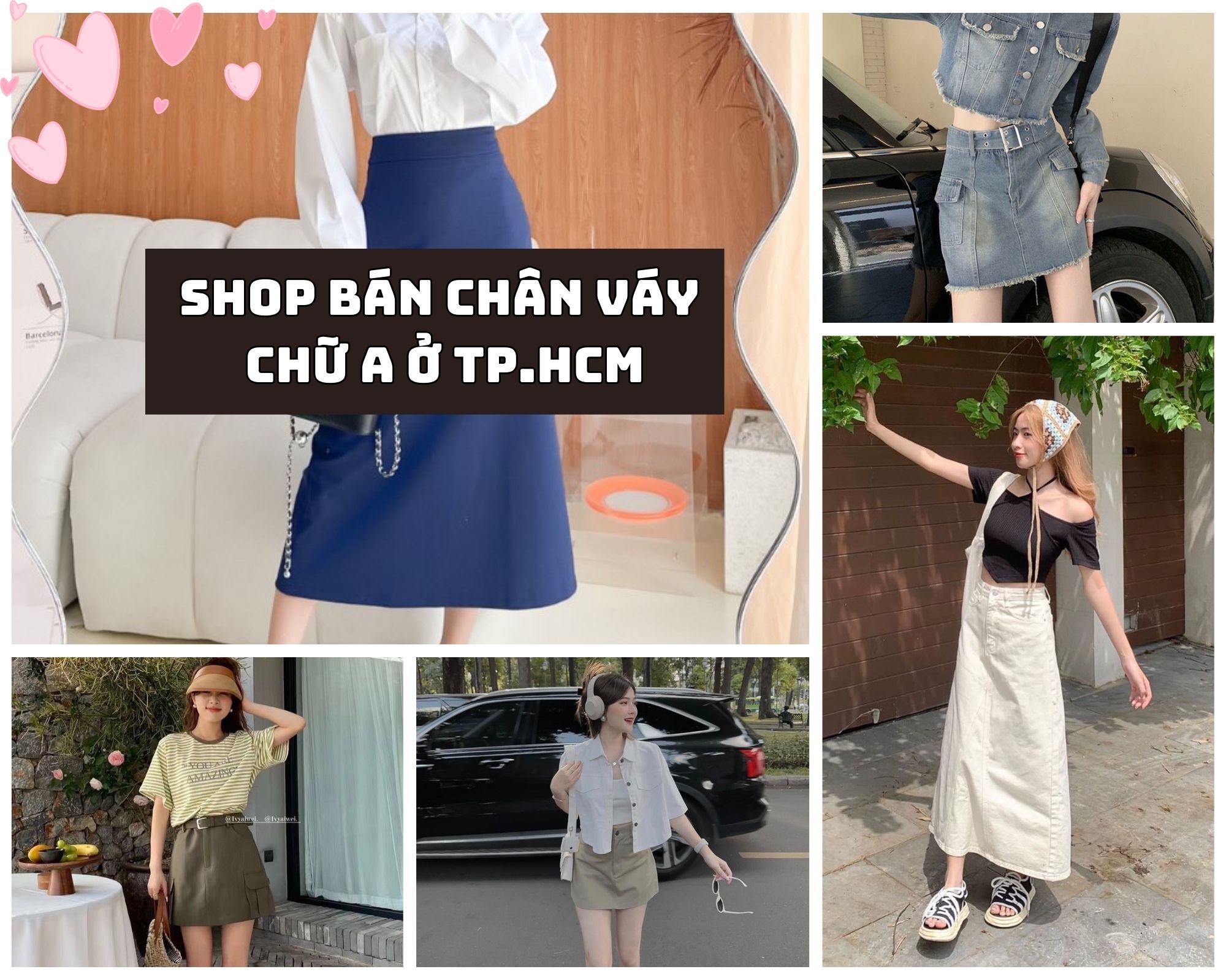 Top 10 shop bán chân váy chữ A đẹp nhất ở TP.HCM