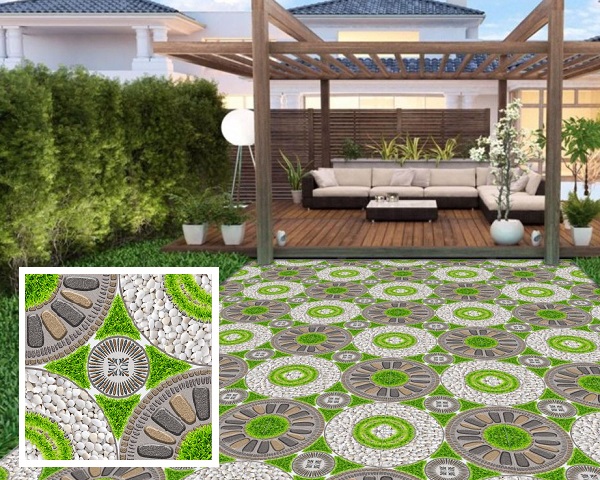 TOP 20+ mẫu gạch lát sân vườn chống trơn đẹp, giá rẻ - Báo giá 2022