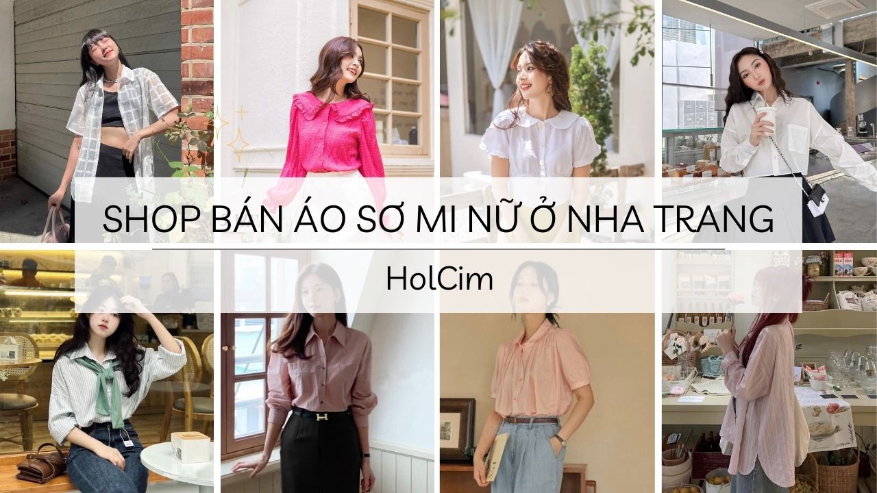 Top 7 shop bán áo sơ mi nữ đẹp ở Nha Trang
